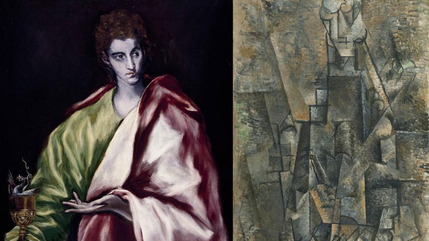 Los Ap Stoles De El Greco Y Los Retratos Cubistas De Picasso Cara A