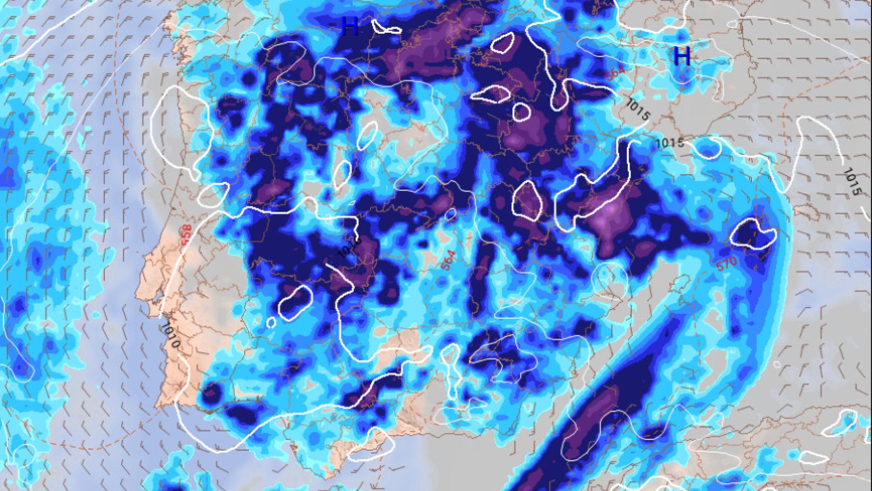 Llega Una Dana A Castilla Y Le N Tormentas Vientos Fuertes E Incluso