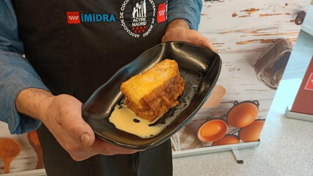 La mejor torrija de Madrid está inspirada en la suegra lleva anís y es