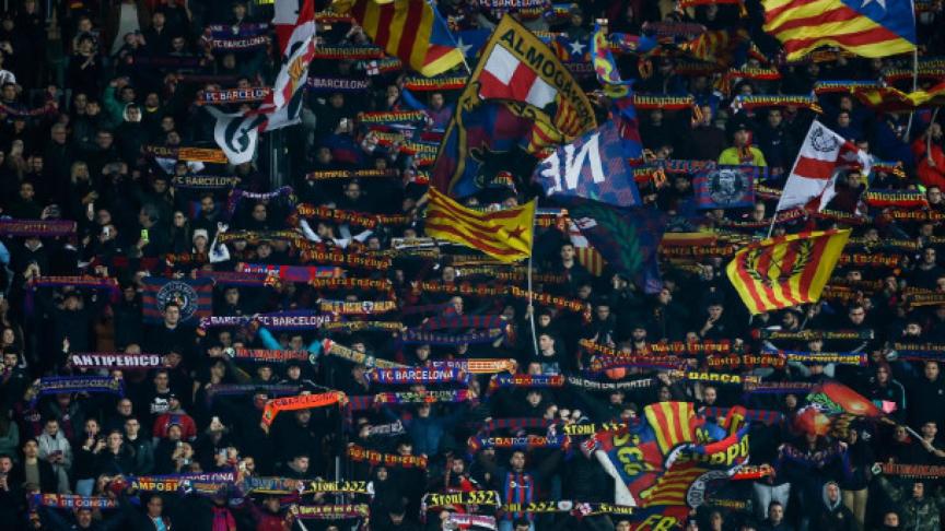 La UEFA multa al Barça por los actos racistas de sus aficionados