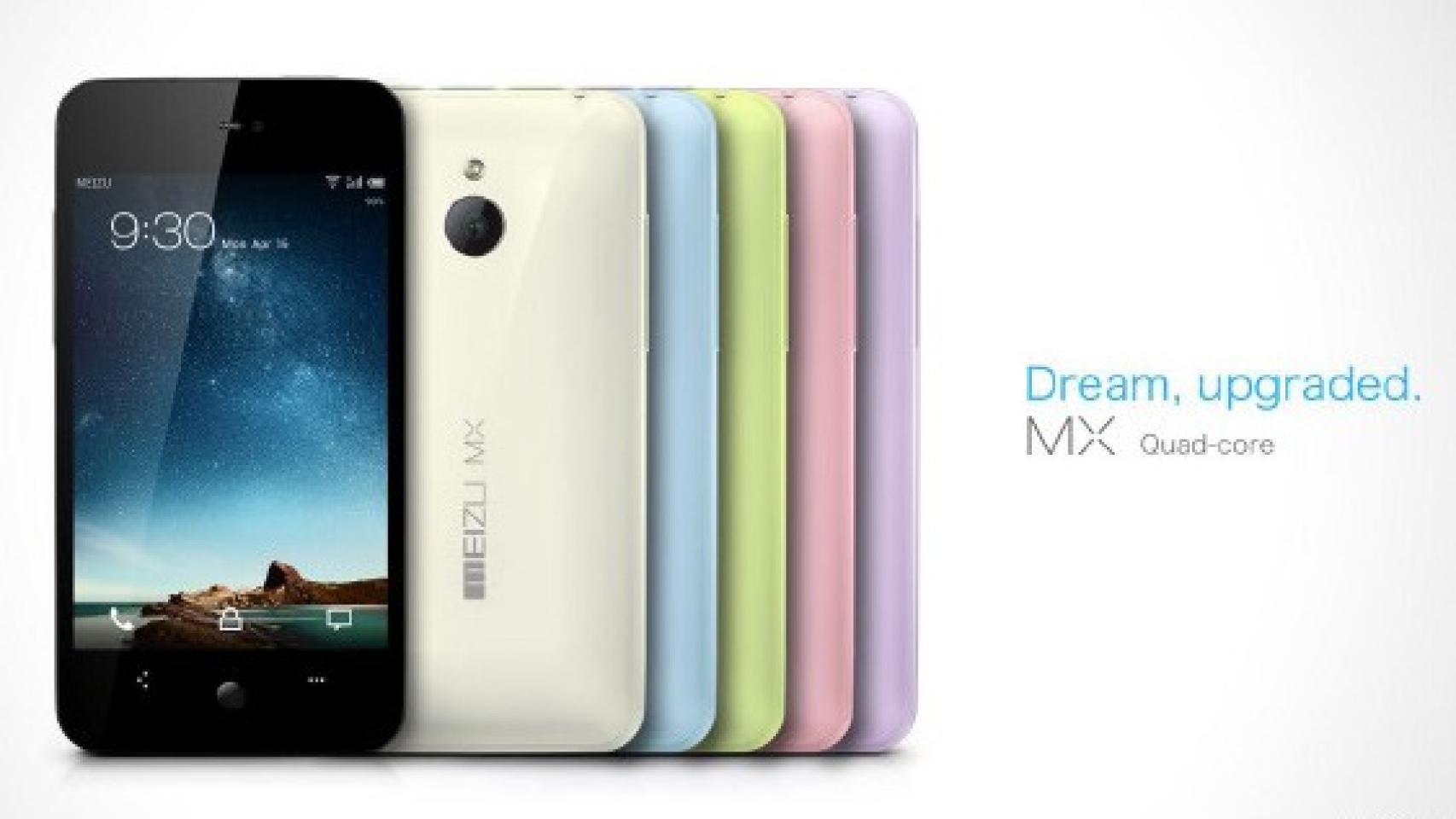 Nuevo Meizu MX Quadcore en múltiples colores con sabor Android 4.0