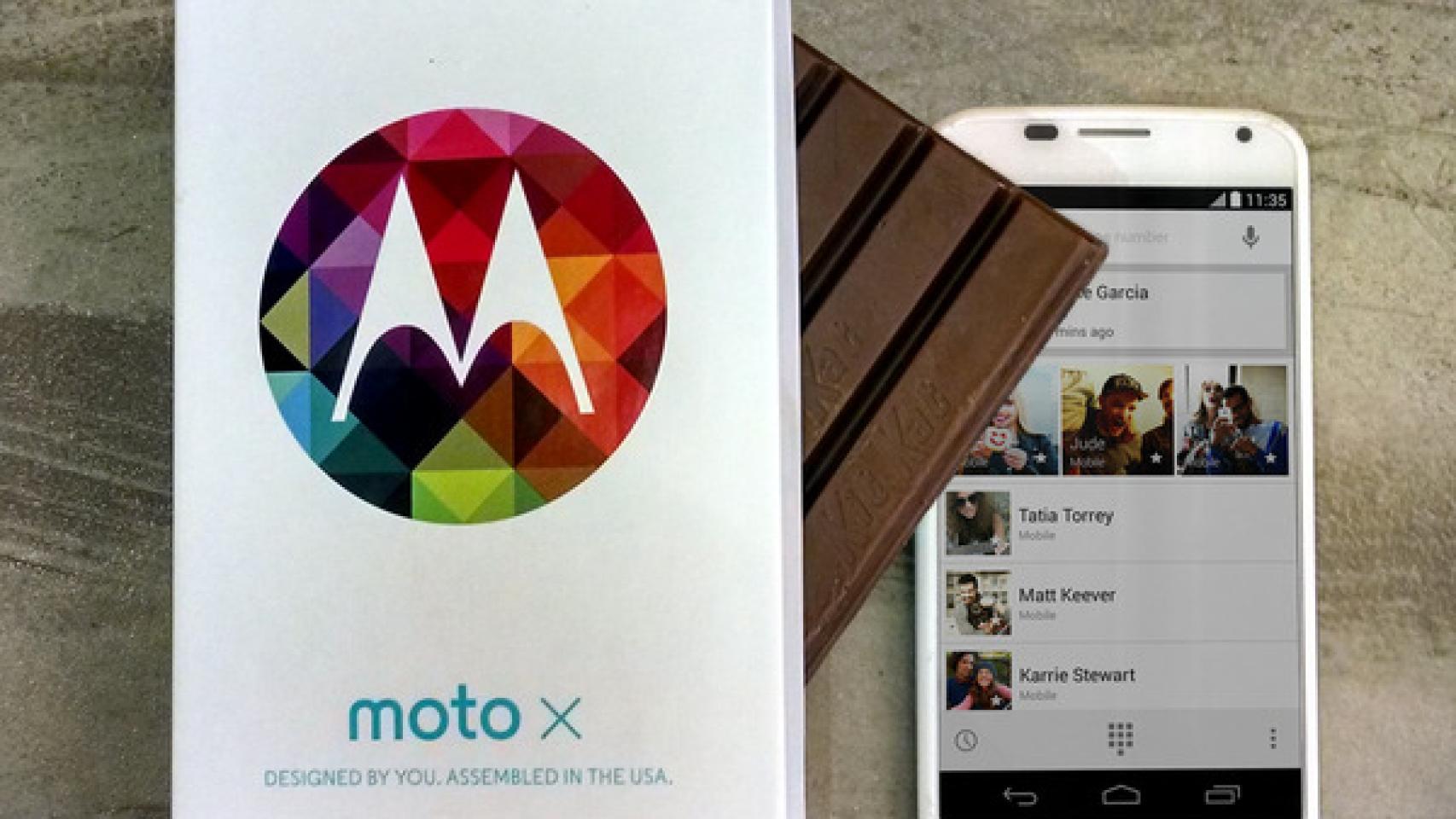 Moto X recibe 4.4 KitKat de forma oficial en Verizon. Sí, antes que el Nexus 4