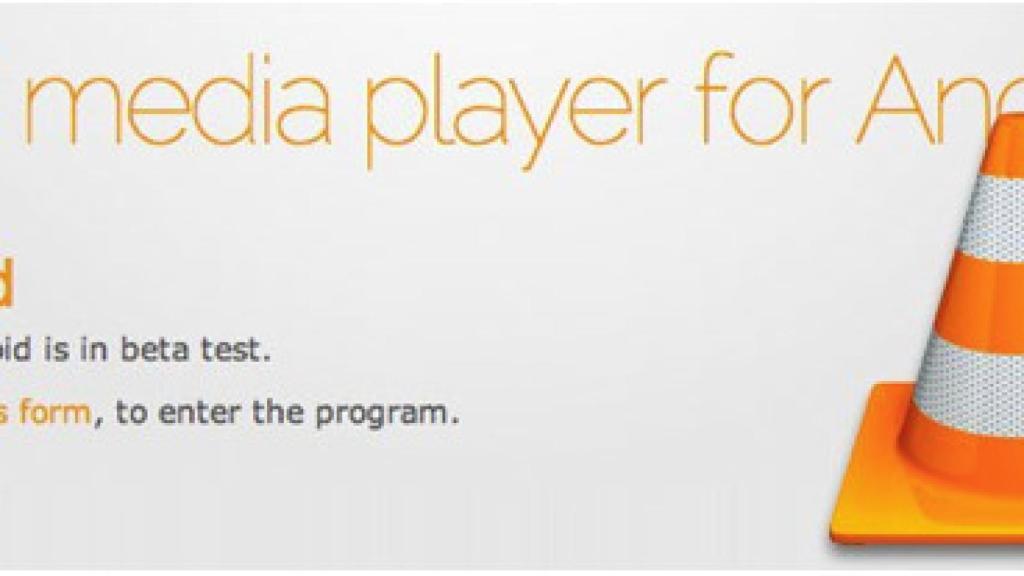 Beta oficial de VLC para Android