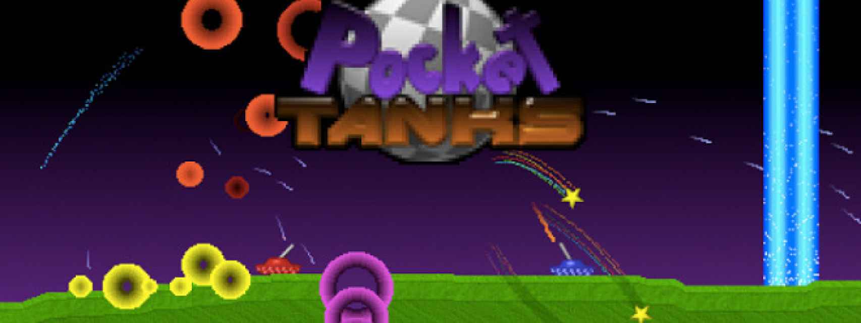 Pocket Tanks nos permite revivir un clásico lleno de armas y terrenos  destruibles