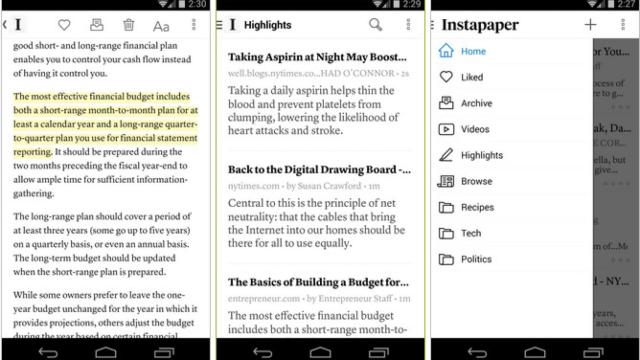 Instapaper 3.0: nuevo logo, diseño, subrayado de texto y más