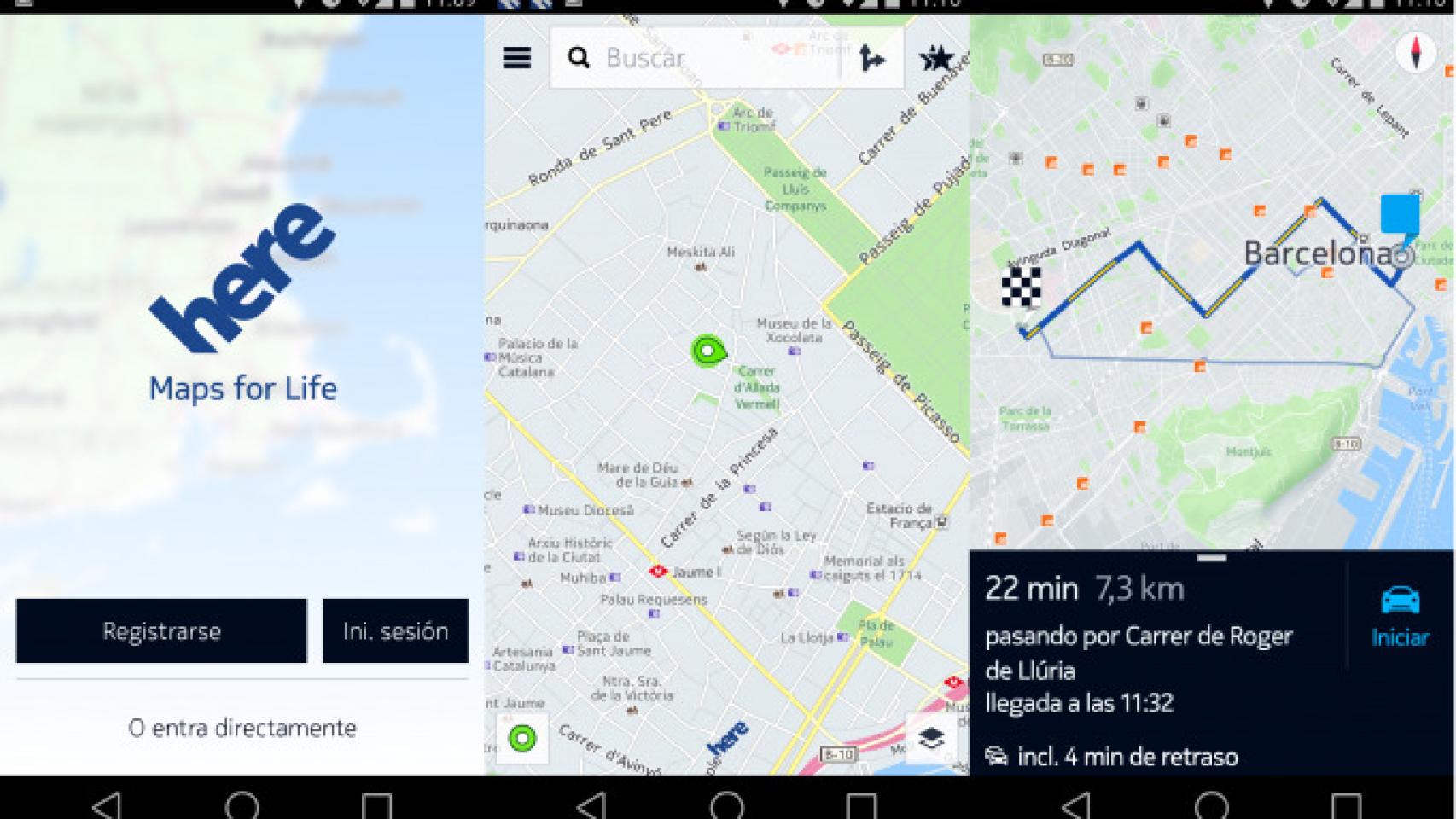 Descarga e instala Nokia Here Maps beta para Android [APK]