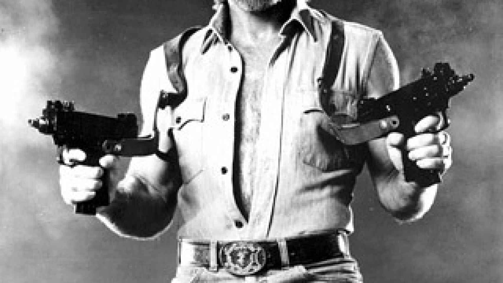 El actor Chuck Norris.