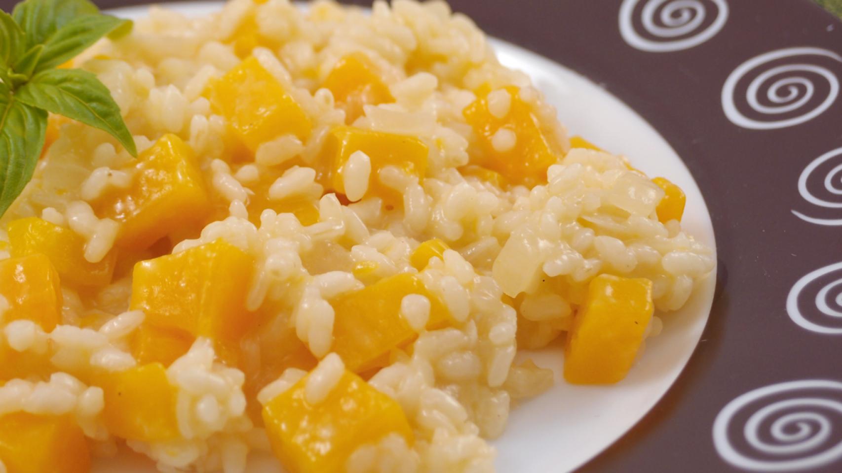 risotto de calabaza