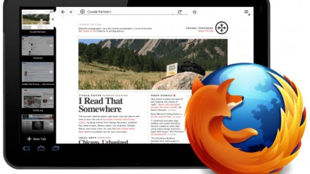 Firefox para Tablets Android
