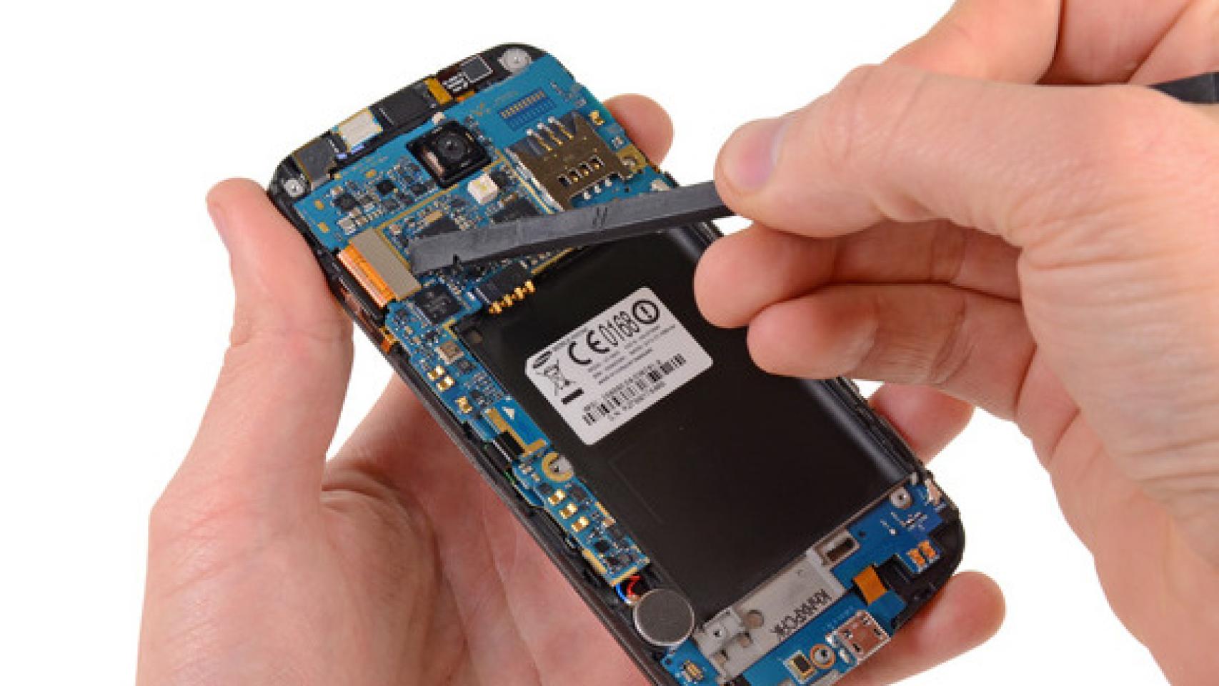 Despiece e interiores de un Galaxy Nexus