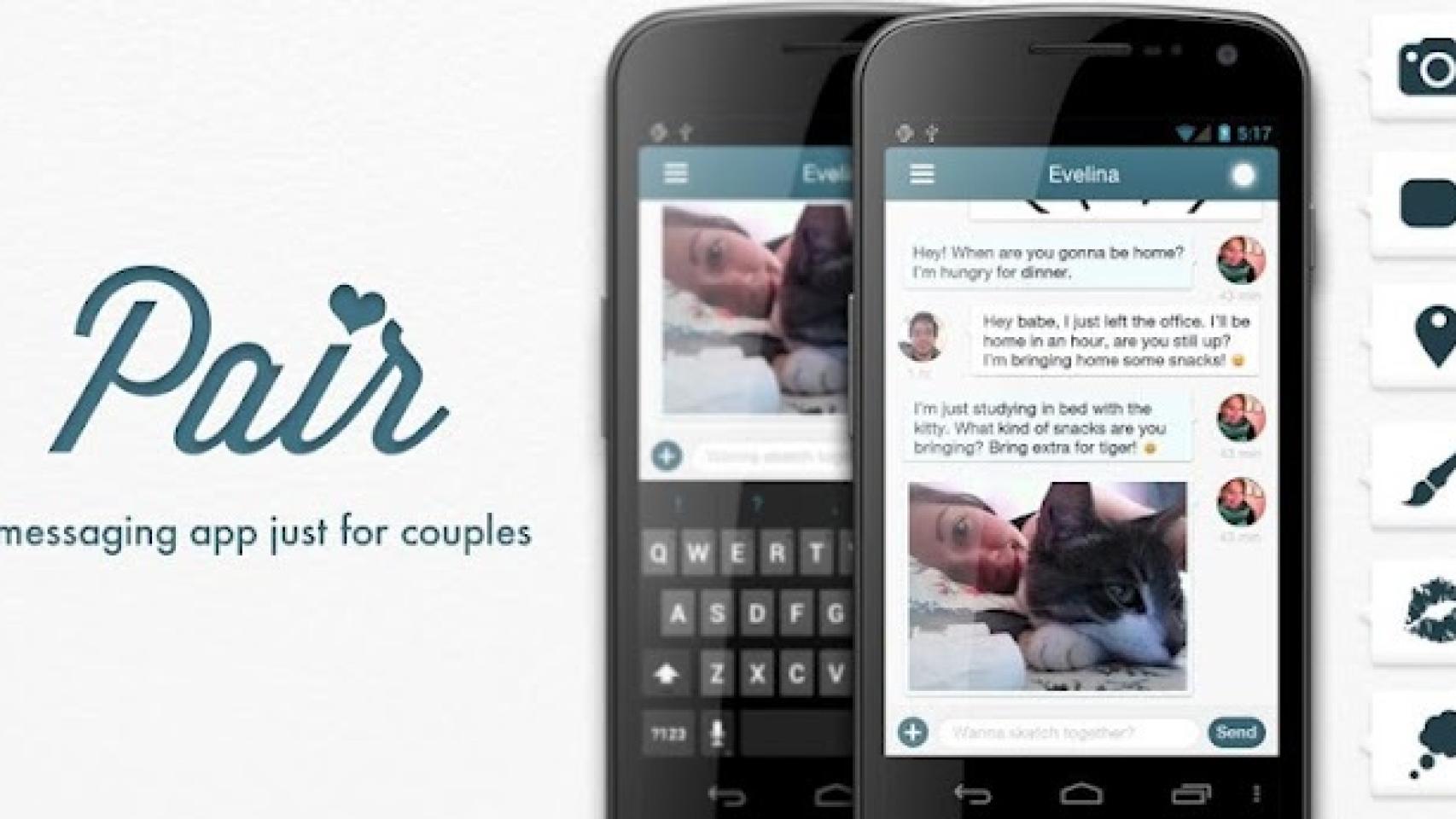 Siempre en contacto con nuestra pareja con Pair para Android