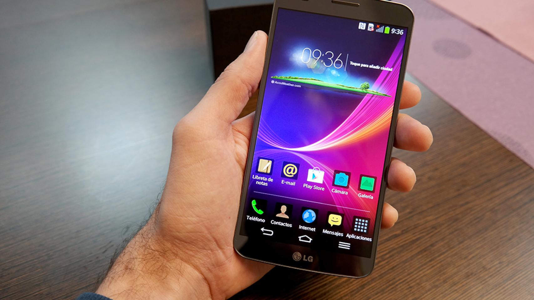 LG G Flex, toma de contacto y primeras impresiones