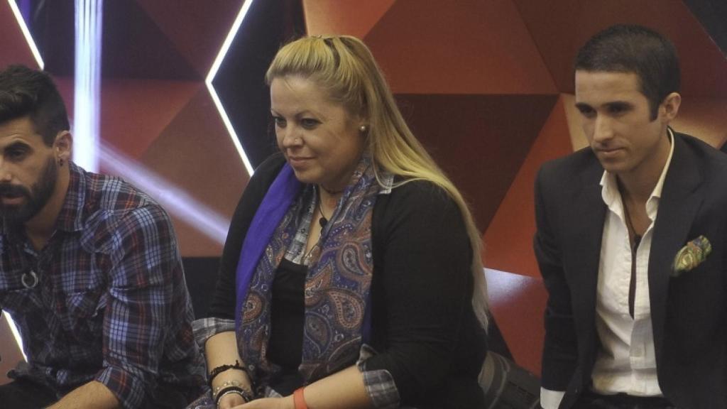 Jonathan, Loli y Luis en la sala de expulsiones de Gran Hermano.