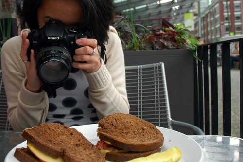 fotografiando comida