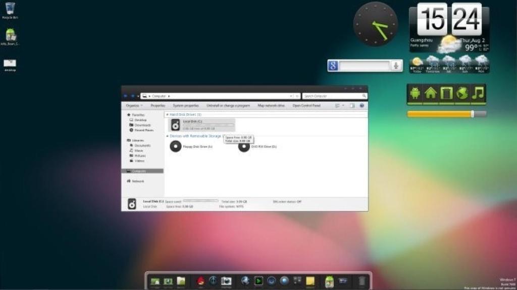 Transforma Windows en Android 4.1 Jelly Bean con este Skin pack