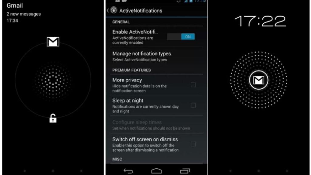 DynamicNotifications: Active Display del Moto X ahora desde Android 4.0 y muchas novedades más