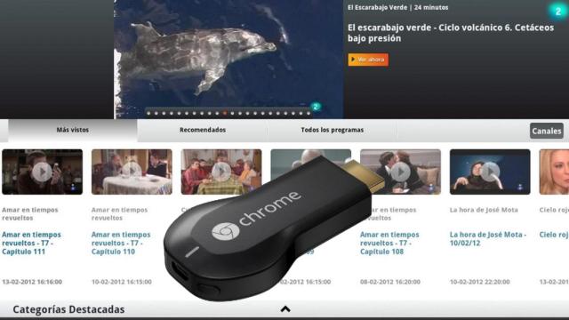 La aplicación de RTVE añade, por fin, soporte para Chromecast