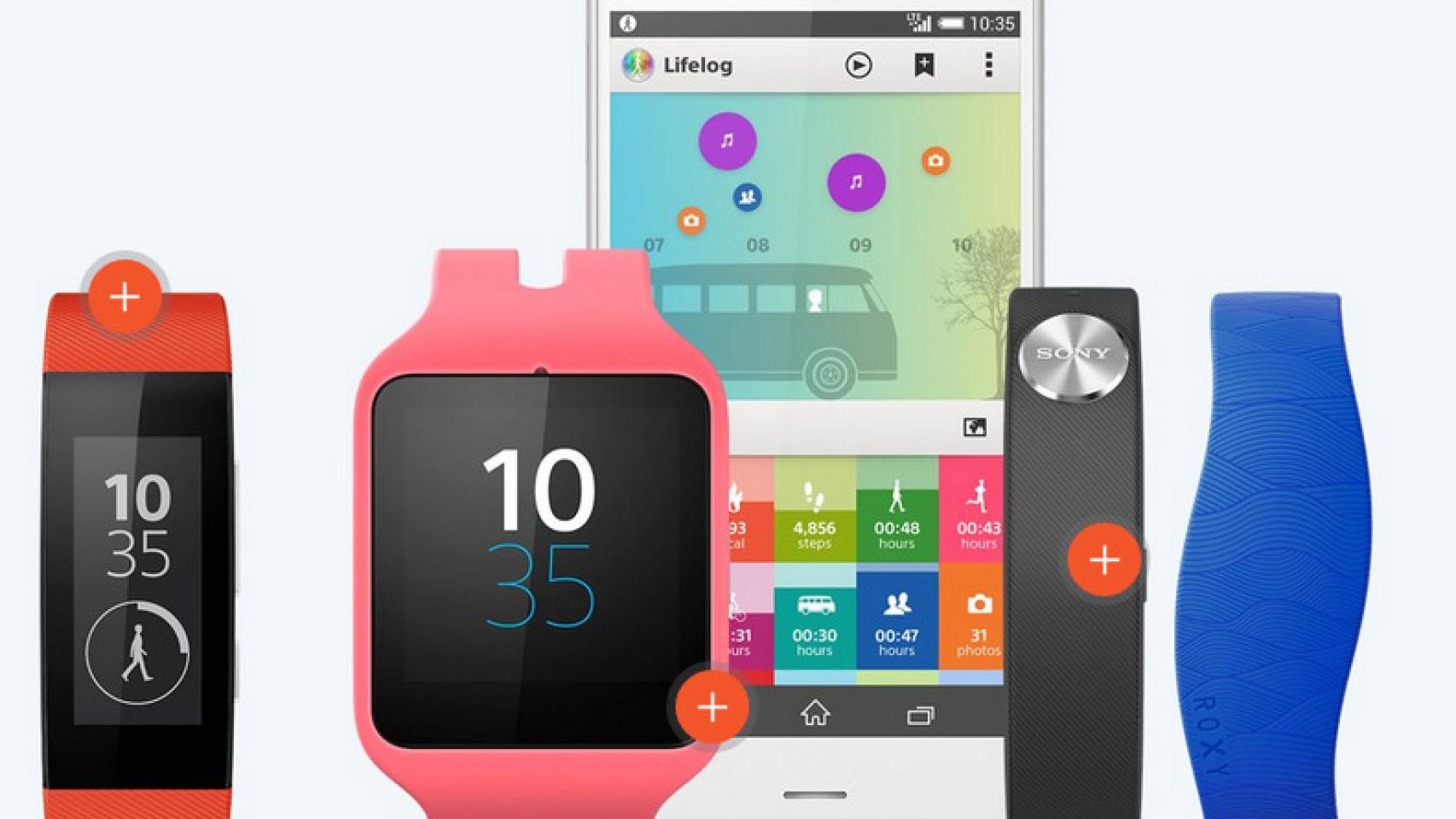 Sony Lifelog quiere convertirse en la alternativa de Google Fit y libera su servicio