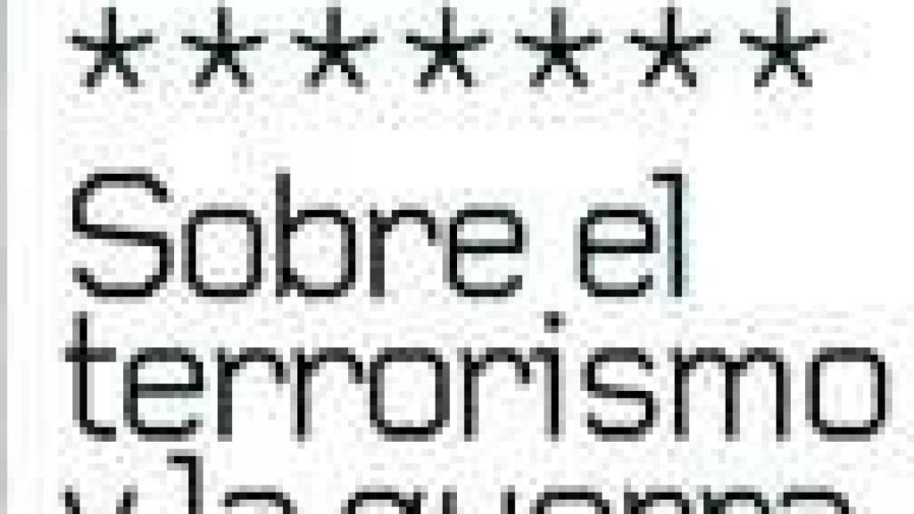 Image: Sobre el terrorismo y la guerra