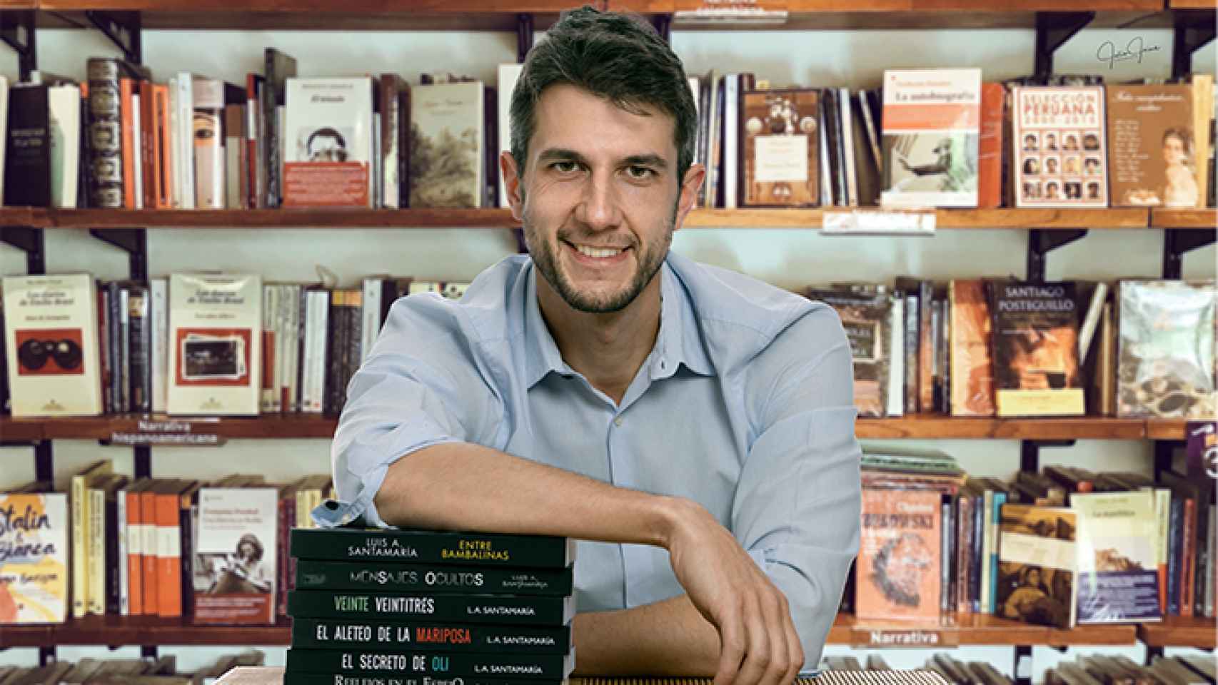 Imagen | Luis A. Santamaría: El Premio Amazon te acerca a lectores que sin él nunca leerían tu novela