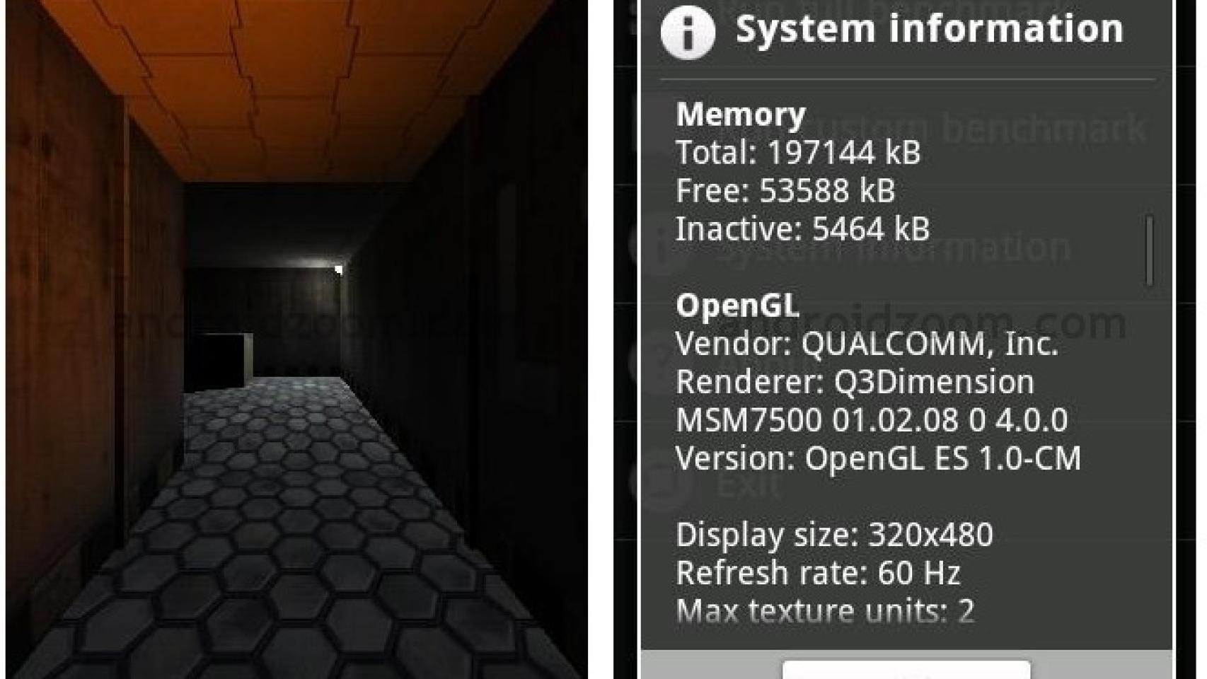 Mide la potencia gráfica de tu Android: Quadrant