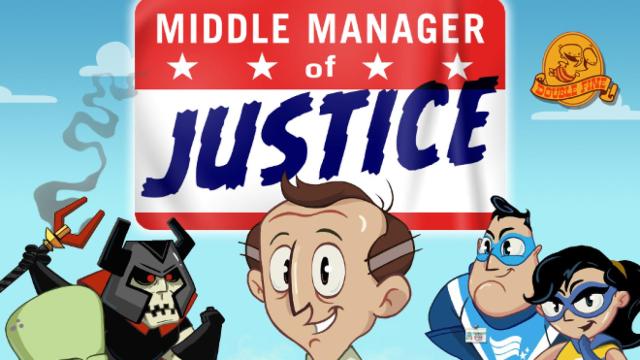 Gestiona tus superhéroes y lucha contra el mal en Middle Manager of Justice