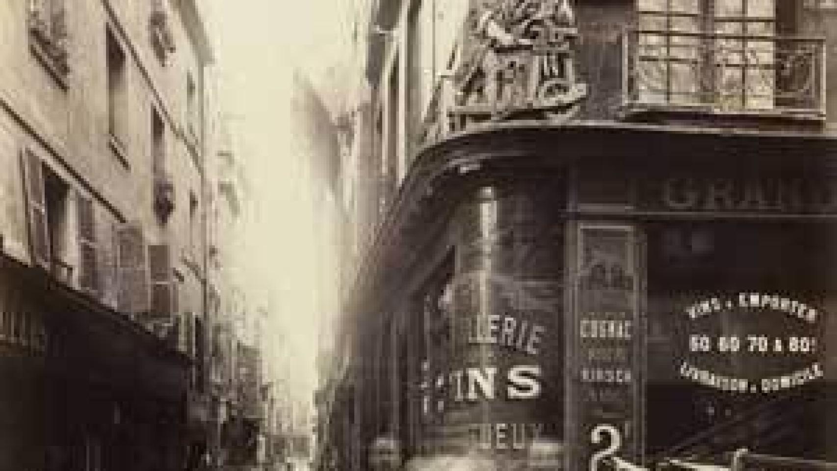 Image: Eugène Atget, París en vidrio