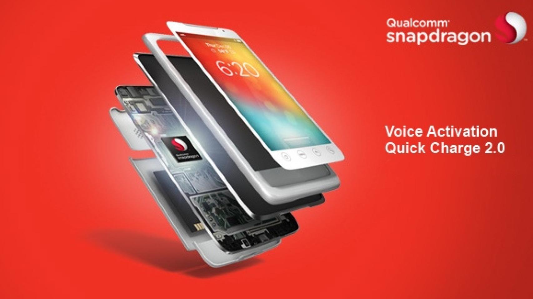 Quick Charge 2.0 y activación por voz, lo nuevo de Qualcomm