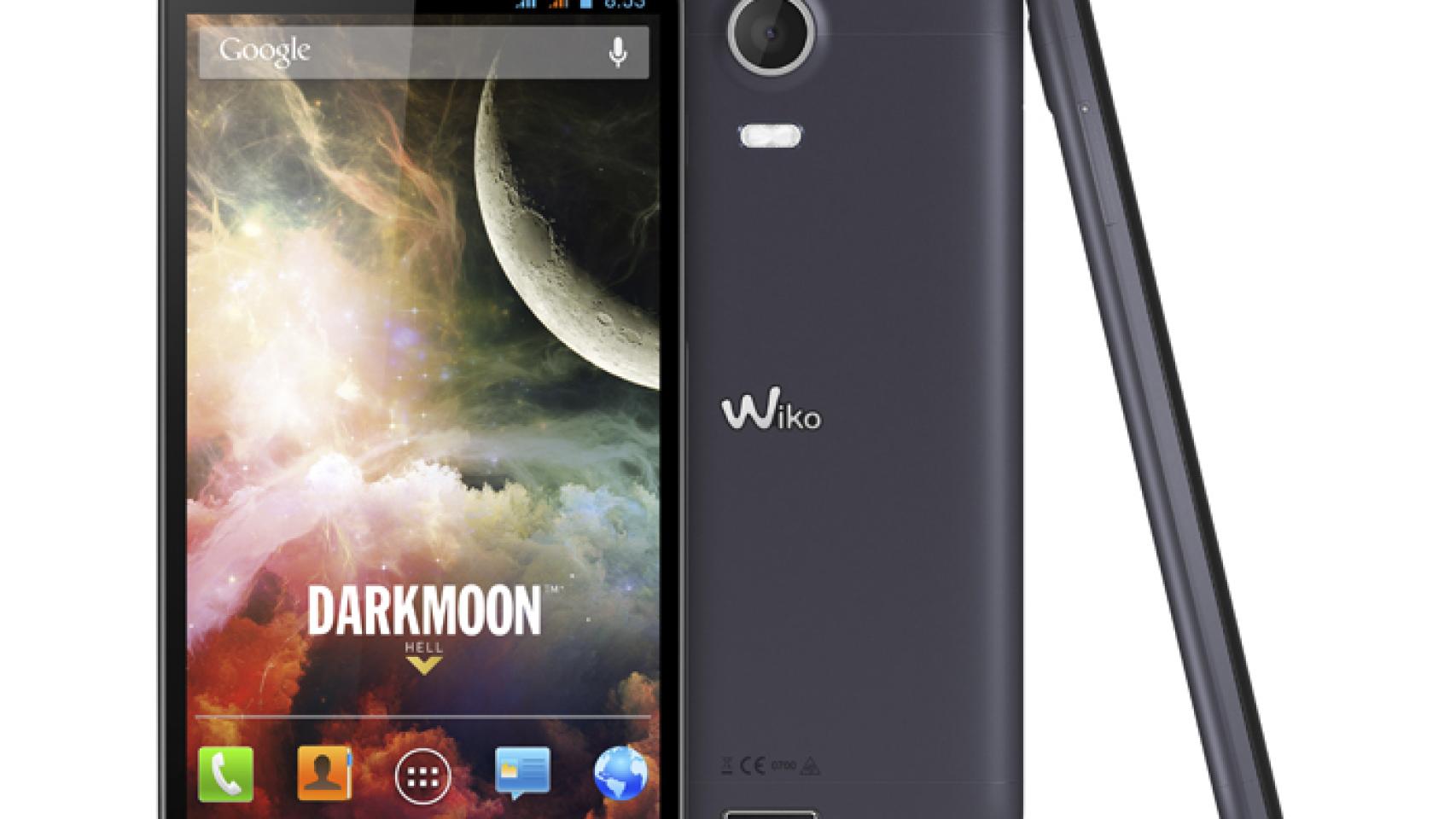 Wiko Darkmoon: 4.7 pulgadas, Quad Core y 1GB de RAM por 199€