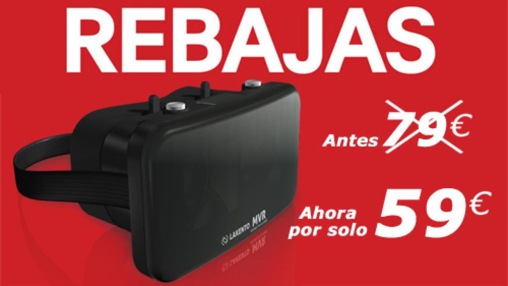 Lakento MVR, las gafas de realidad virtual rebajadas a 59€