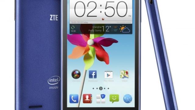 ZTE Grand X2. Procesador Intel Atom 2 GHz y pantalla de 4.5 pulgadas