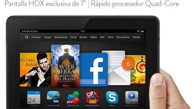 Kindle Fire HDX 7″ ya a la venta