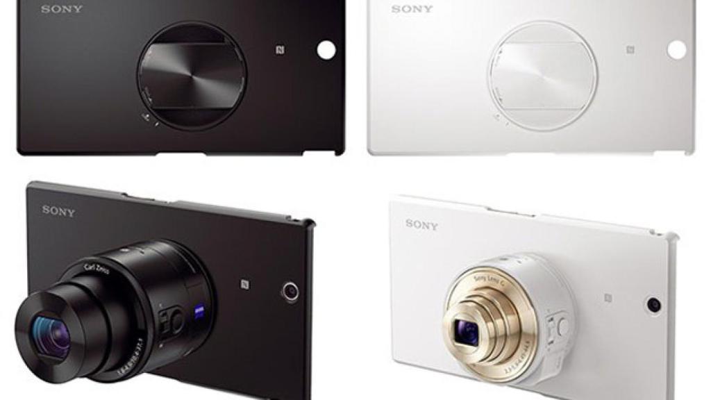 Sony lanza carcasas para acoplar los objetivos QX10 y QX100 en el Xperia Z Ultra