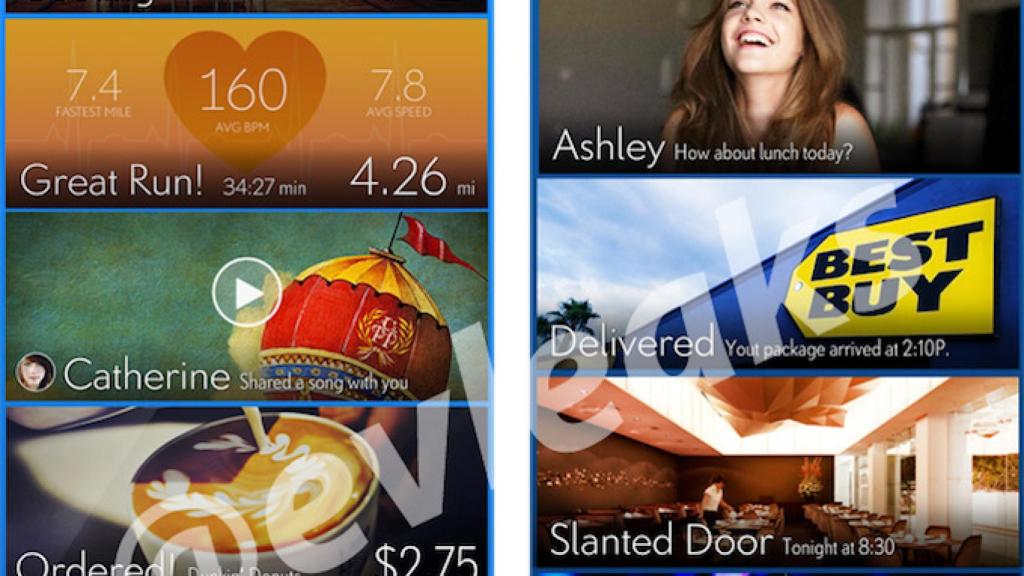 Más imágenes de la nueva interfaz de Samsung que nos recuerda a Google Now
