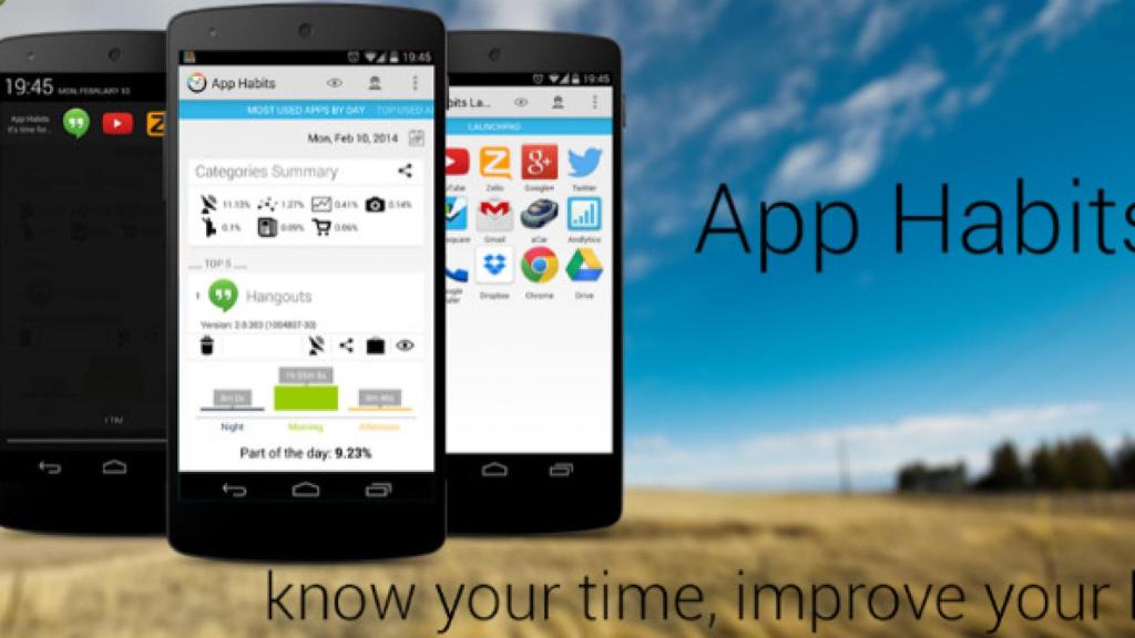 App Habits, analiza y optimiza el uso de tus aplicaciones en el día a día