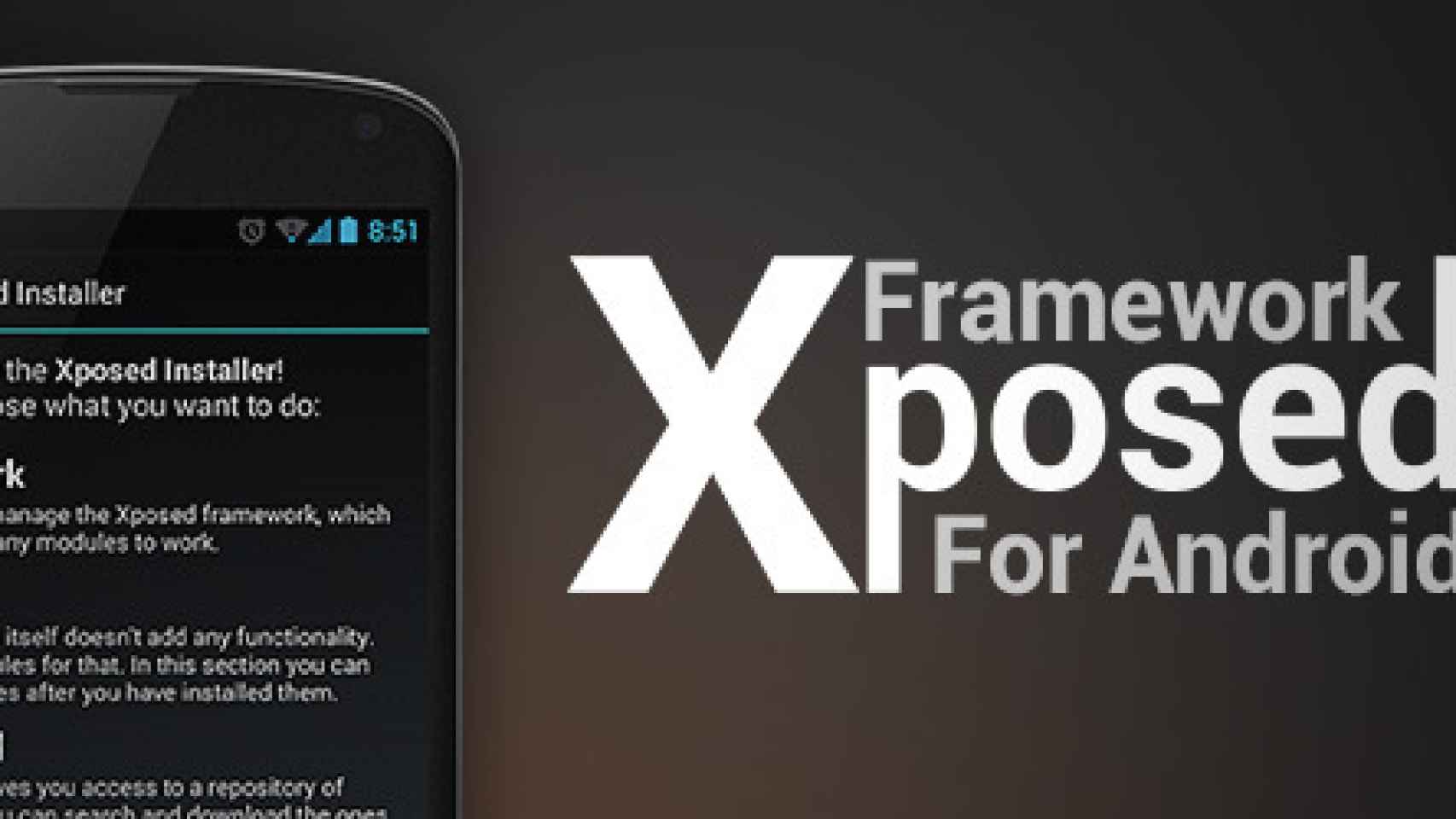 Xposed Framework 2.5 sale de Beta y ya está disponible para todos
