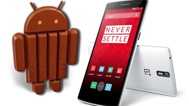 OnePlus One se actualiza con Android 4.4.4 KitKat stock