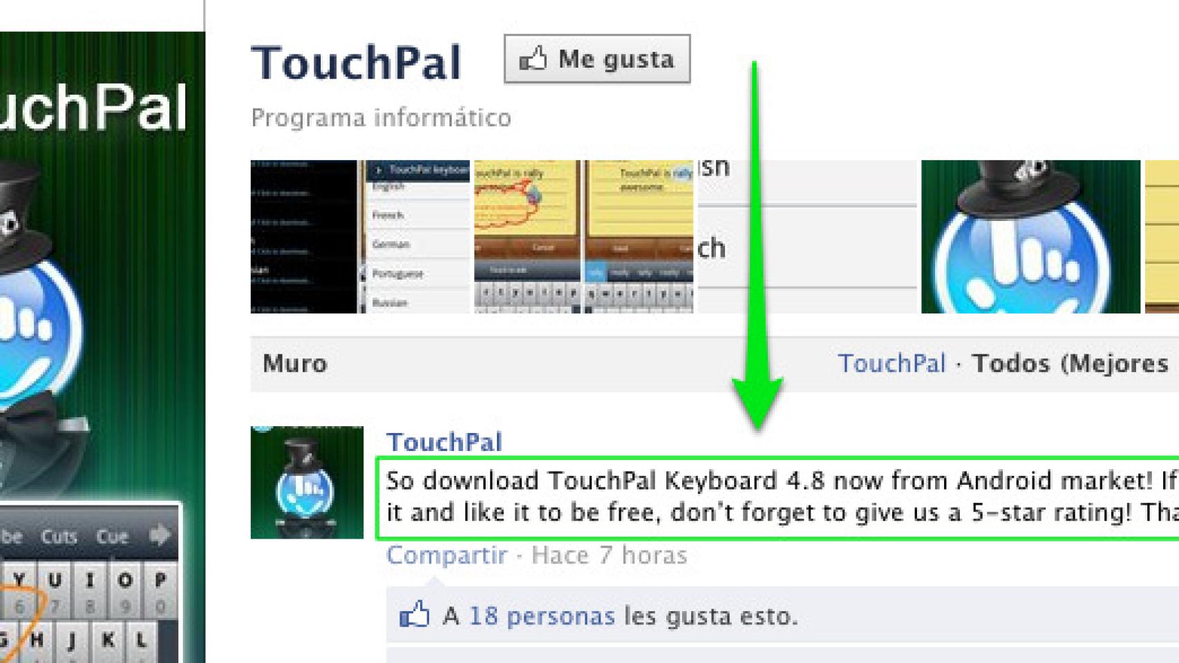 Touchpal, la aternativa de Swype, gratis por tiempo limitado
