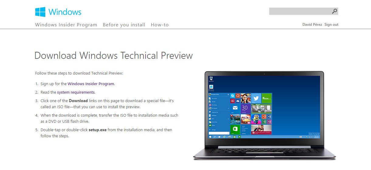 windows preview 10