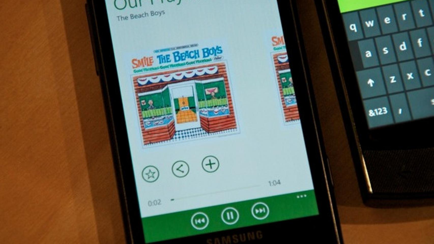 Spotify en windows phone