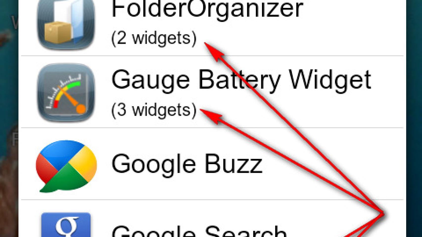 Añade widgets de forma más fácil y ordenada con AppWidgetPicker