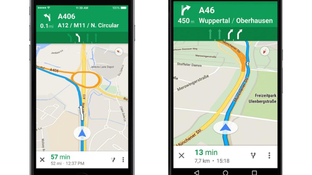 Google Maps ahora incluye asistente de carril