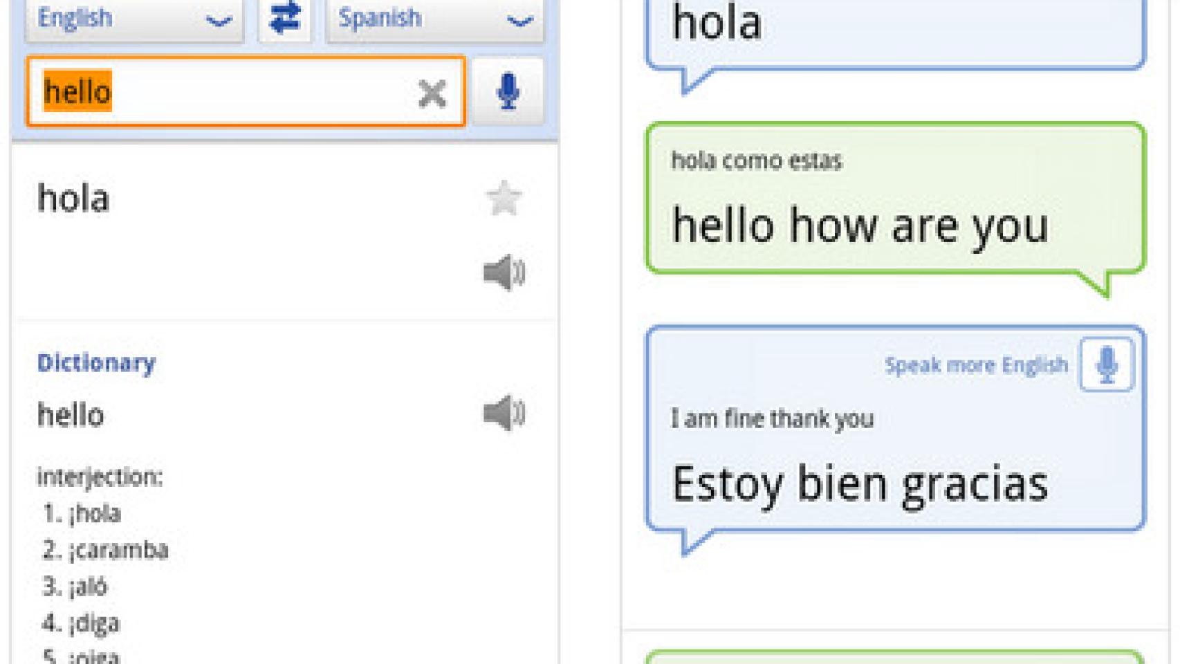 Google Translate para Android evoluciona con el modo conversación