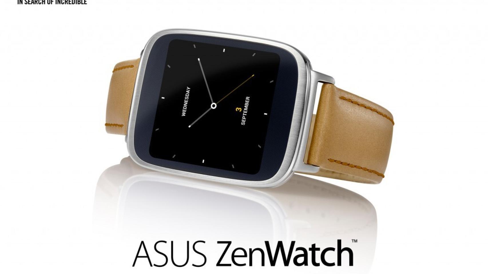 ASUS ZenWatch, el primer reloj de ASUS con Android Wear por 199€