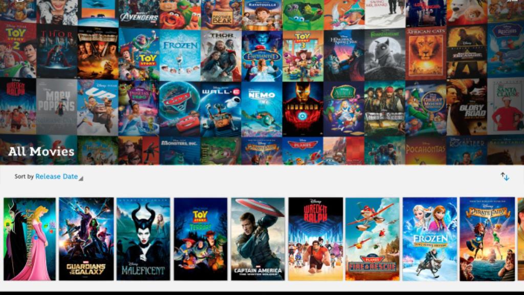 Disney Movies Anywhere, disfruta de tu biblioteca de películas sin importar dónde las compraste