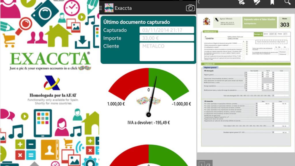Exaccta Tax, la primera app de contabilidad homologada por la Agencia Tributaria