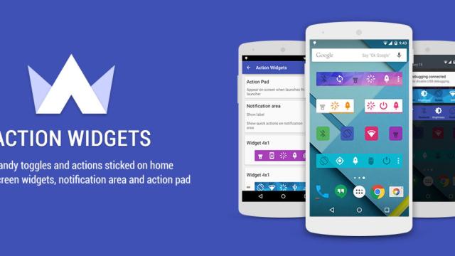 Action Widgets, accesos directos personalizados a tus acciones diarias