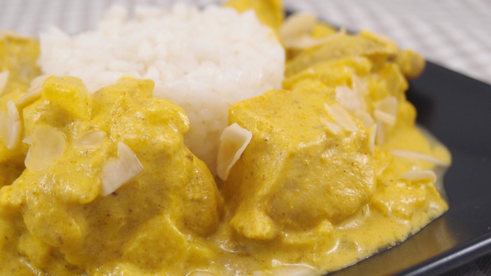 10 korma de pollo emplatado