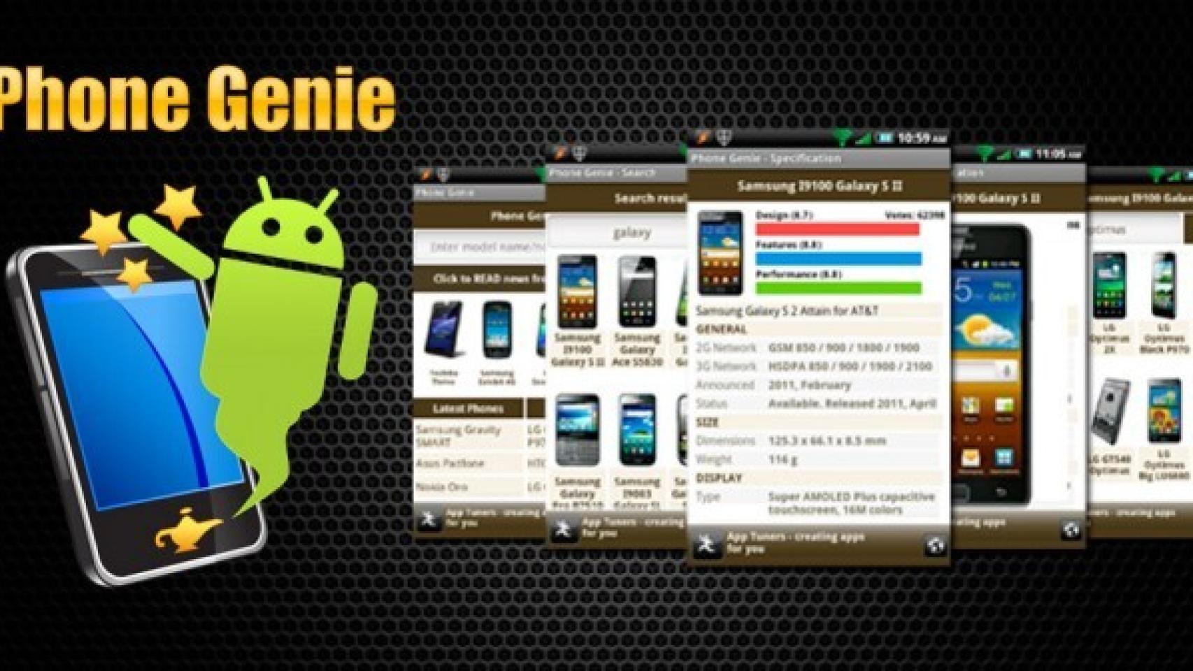 La guia más completa para comparar y elegir tu Smartphone ideal: Phone Genie