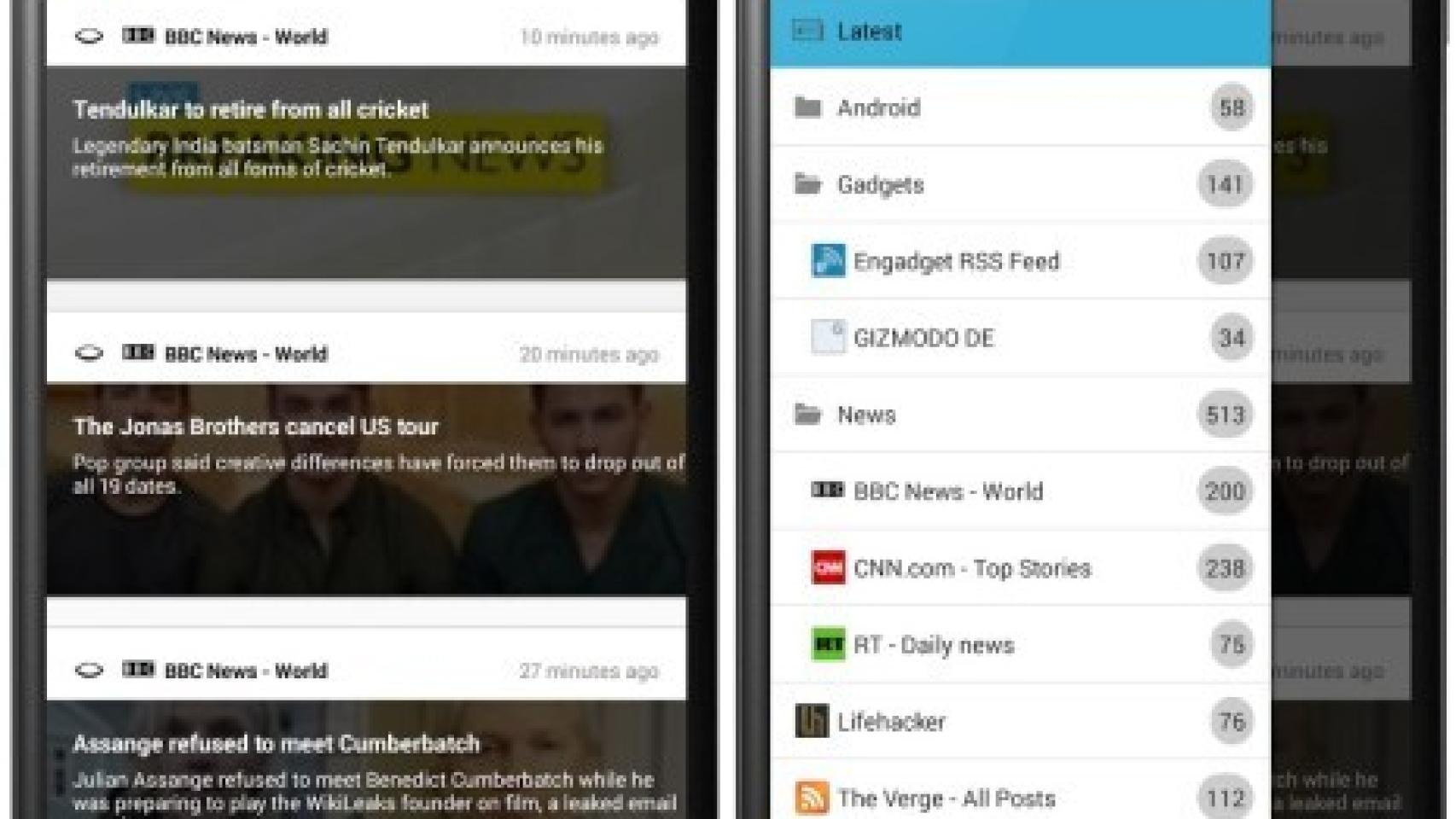 NewsJet, un nuevo lector de feeds dispuesto a enamorarte